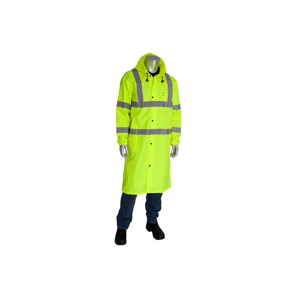 Work Raincoat – High-Visibility Waterproof Protection for Harsh Conditions