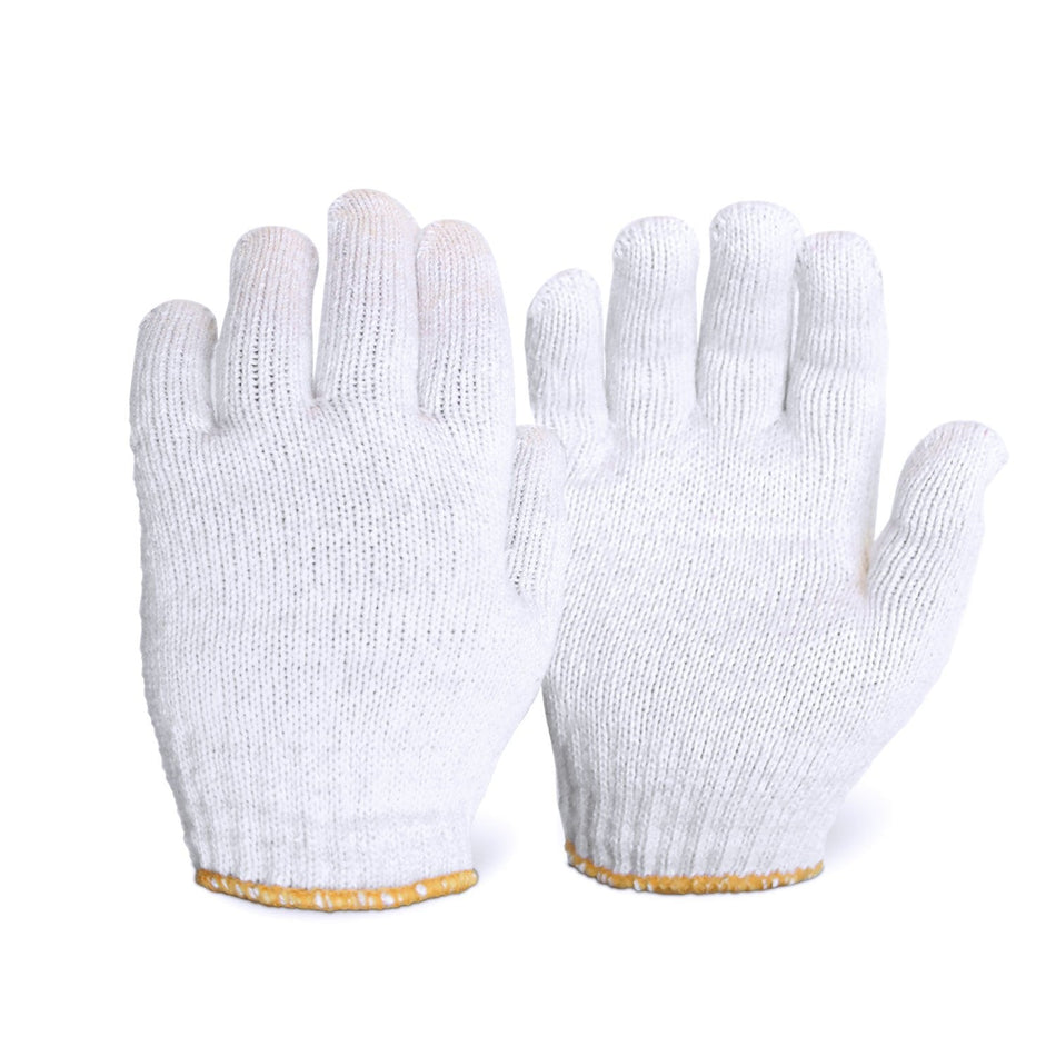 Bleach White Knit Glove