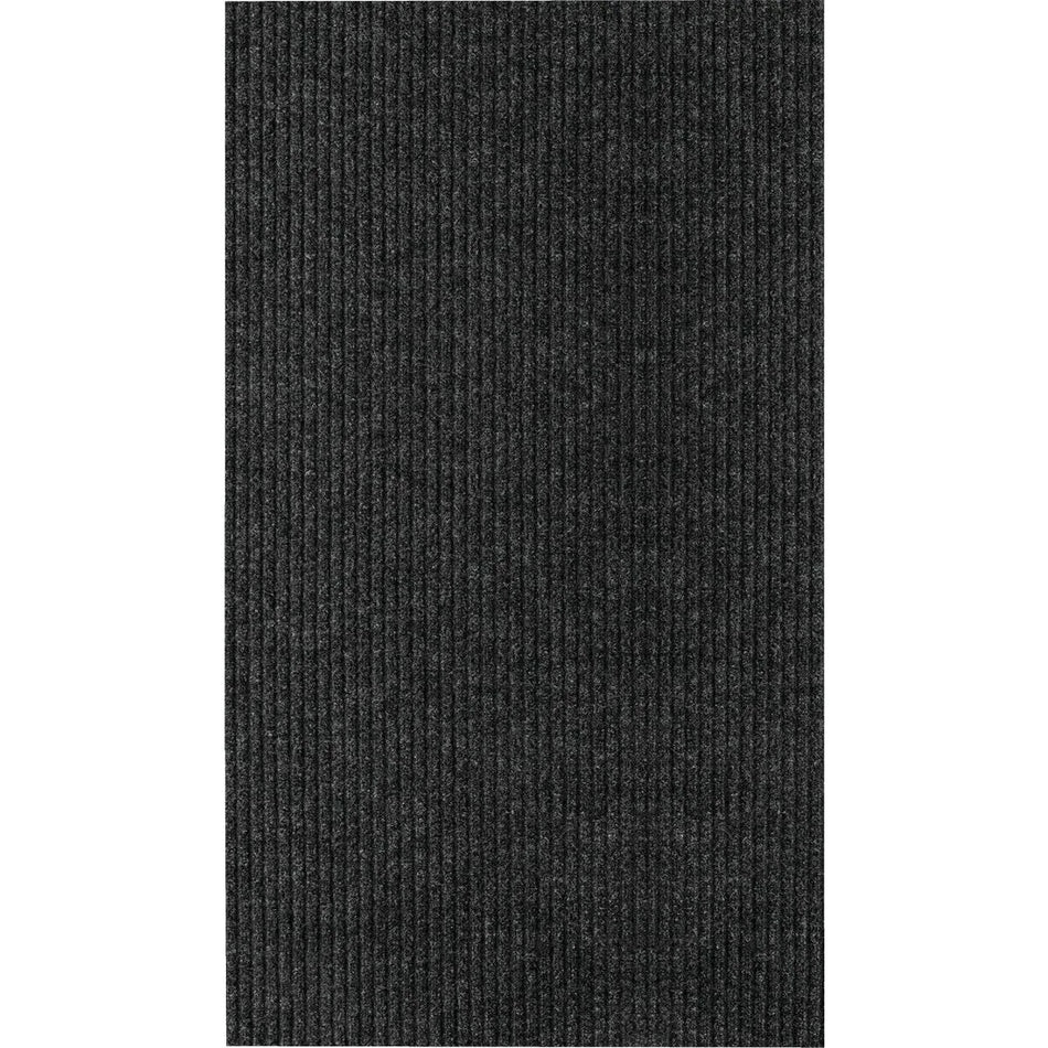 Multy Home Concord 4 Ft. x 6 Ft. Charcoal Carpet Utility Floor Mat