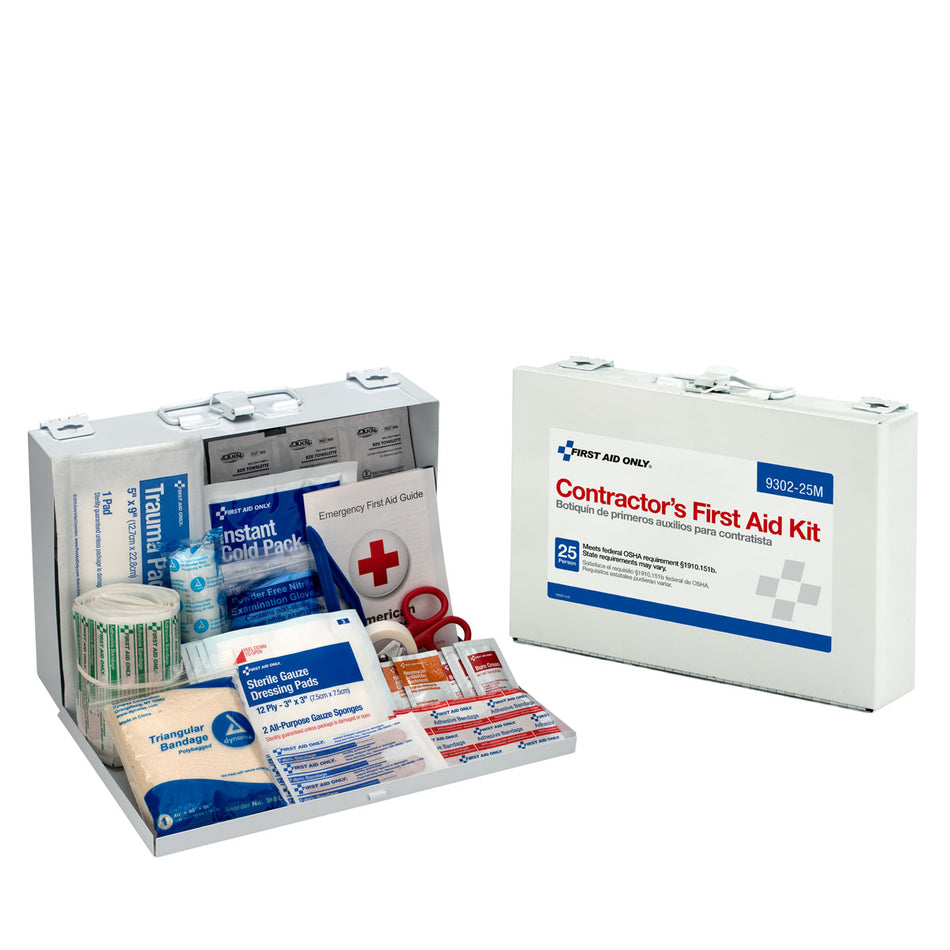 25 Person Contractor's Emergency First Aid Kit