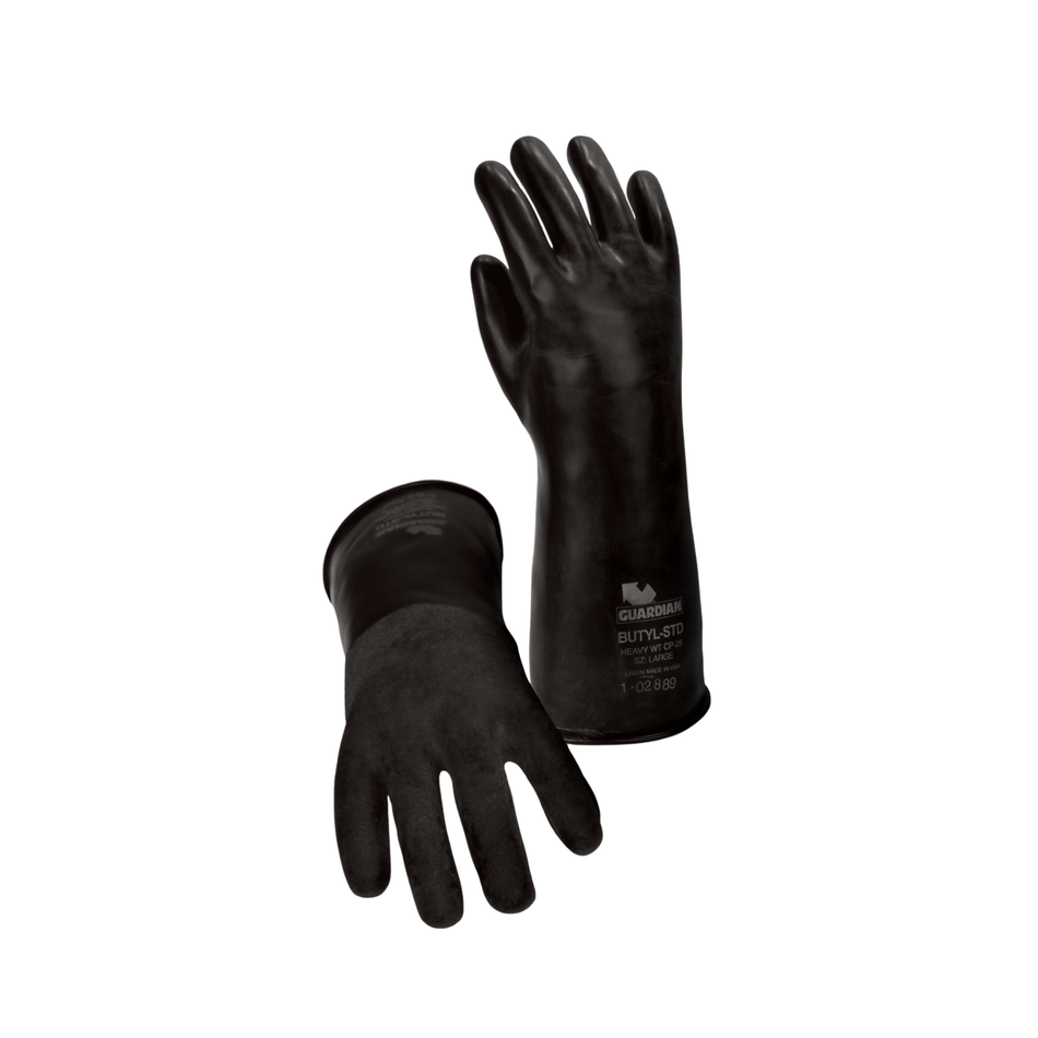 Butyl Glove – Smooth Finish, 25 Mil Chemical-Resistant Glove