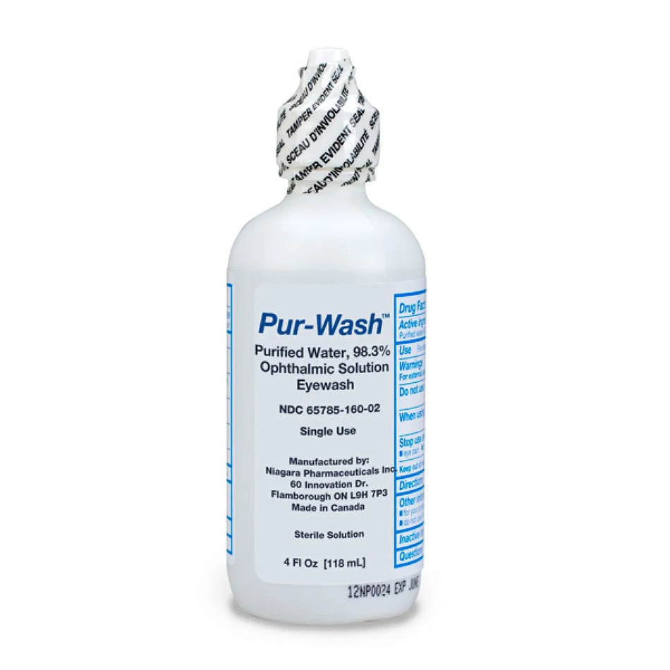 Emergency Eyewash Solution, 4 oz. Bottle