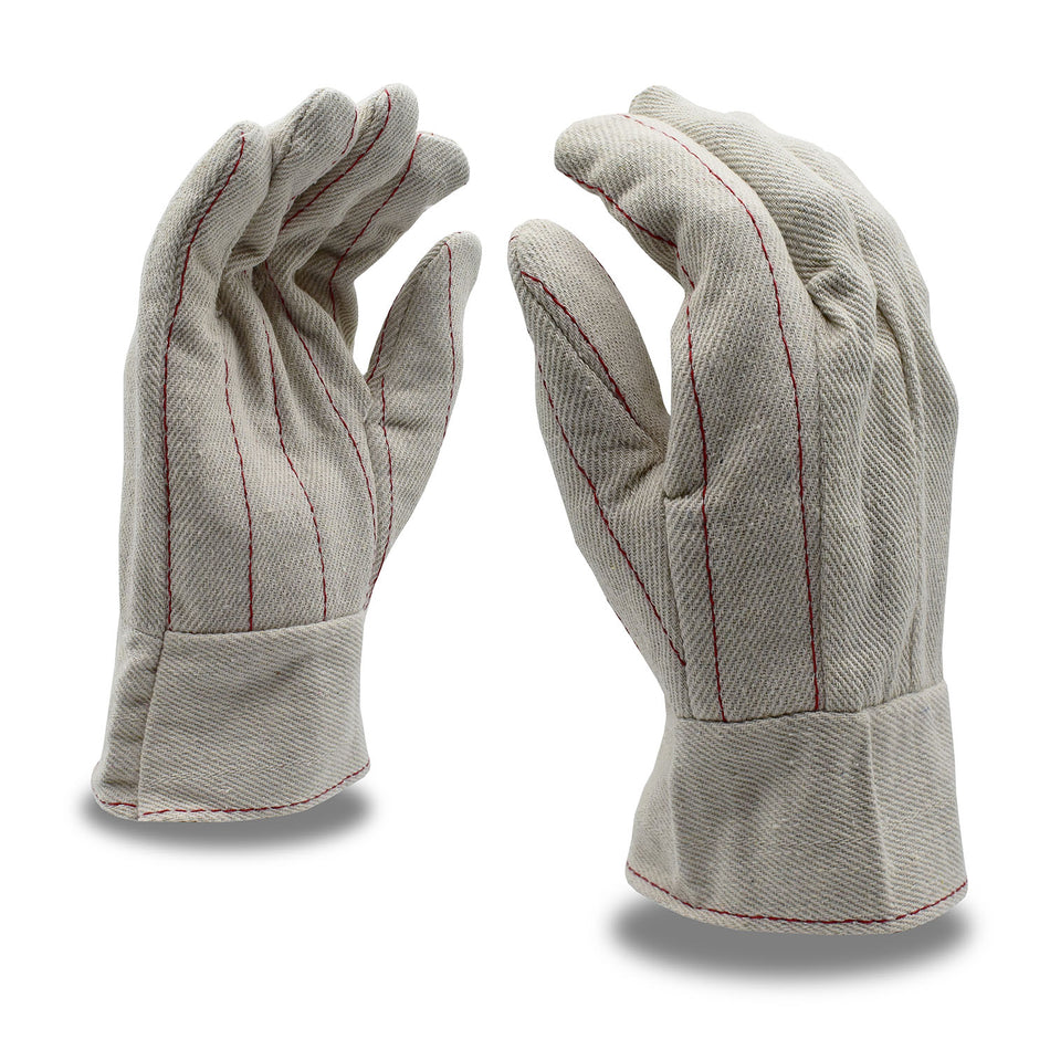 Double Palm Canvas Gloves - 12 Pairs